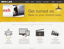 Tablet Screenshot of idealabdigital.com